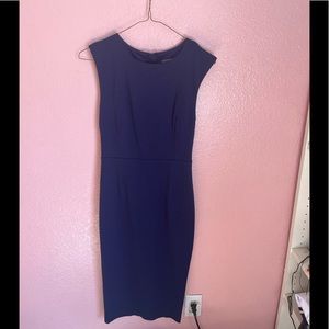 Sleeveless dress blue